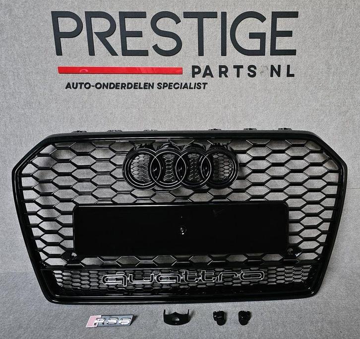 Grill AUDI A6 C7 FACELIFT 4G RS LOOK GRILLE RS6 bj.2014-2018, Auto-onderdelen, Carrosserie en Plaatwerk, Bumper, Voor, Nieuw, Herkomst onderdeel bekend