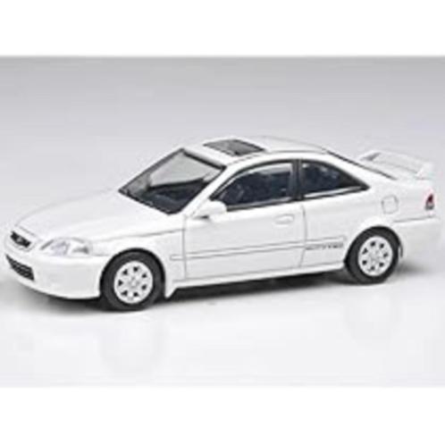 1999 Honda Civic EM1 van 64 Para 1/64 wit, Hobby en Vrije tijd, Modelauto's | Overige schalen, Nieuw, Auto, Ophalen of Verzenden
