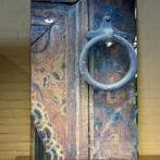 Schilderij Glas Houten Deur, Verzenden