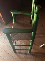 Retro Kinderstoel met Gevlochten Zitting, Antiek en Kunst, Ophalen