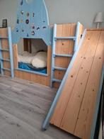 Hoogslaper met glijbaan - Kinderbed, Kinderen en Baby's, Kinderkamer | Stapelbedden en Hoogslapers, Ophalen, Zo goed als nieuw