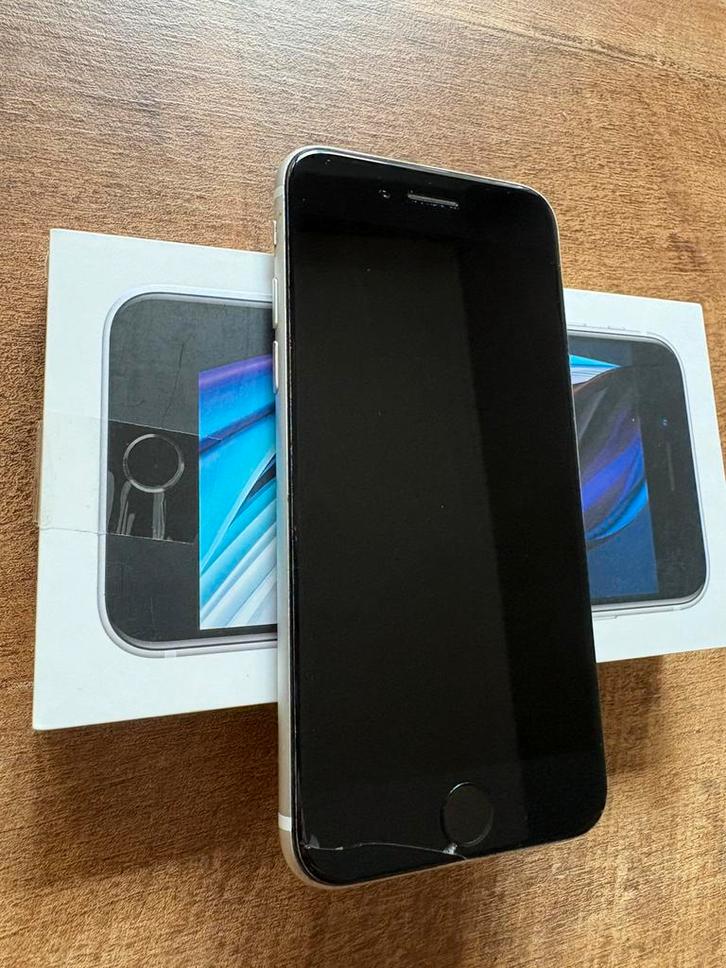 iPhone SE wit 64GB, Telecommunicatie, Mobiele telefoons | Apple iPhone, 64 GB, iPhone SE (2022), Wit, Ophalen of Verzenden