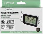 WEERSTATION thermometer en alarmklok binnen- en buiten, Ophalen of Verzenden, ZENTRADA, Service@zentrada.nl, Delpstraße 5, D - 97084 Würzburg, Duitsland