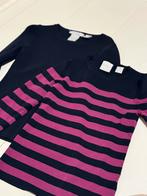 2 longsleeves/truien maat 128, Kinderen en Baby's, Kinderkleding | Maat 128, Ophalen of Verzenden, Zo goed als nieuw, Meisje, Shirt of Longsleeve