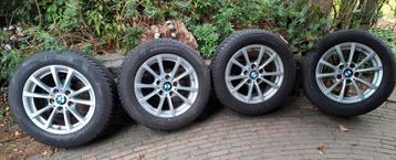 4 nette BMW winterbanden met velg 205/60 R16 beschikbaar voor biedingen