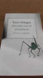 Toon Tellegen - Het geluk van de sprinkhaan, Boeken, Literatuur, Ophalen of Verzenden, Zo goed als nieuw, Toon Tellegen, België
