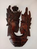 Indonesisch houtsnijwerk vintage, Ophalen of Verzenden