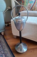 Retro staande asbak werkend, Verzamelen, Ophalen, Gebruikt, Asbak