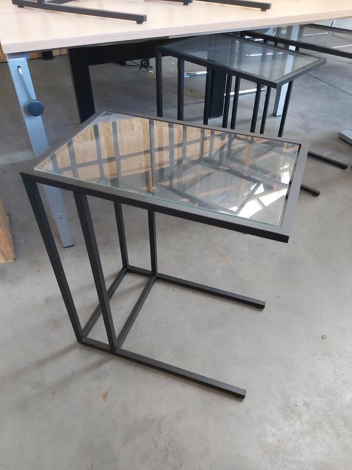 Ikea bijzettafel 7 stuks voor €50, Huis en Inrichting, Tafels | Bijzettafels, Zo goed als nieuw, Rond, 45 tot 60 cm, Minder dan 55 cm