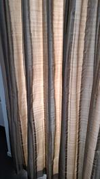 Luxe Gevoerde Zijden Overgordijnen - tot. breedte  6.80 m, Huis en Inrichting, Ophalen of Verzenden