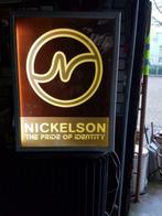 Lichtreclame NICKELSON | The Pride of Identity lichtbak, Huis en Inrichting, Gebruikt, Ophalen of Verzenden, Nvt, Nvt