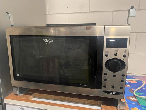 Whirlpool Jet Chef combi oven en magnetron, Witgoed en Apparatuur, Magnetrons, Gebruikt, Inbouw, Combimagnetron, 45 tot 60 cm