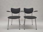 Vintage buisframe stoel Gispen de Wit 3211 eetkamerstoel, Huis en Inrichting, Stoelen, Ophalen, Gebruikt, Twee, Mid century modern dutch design