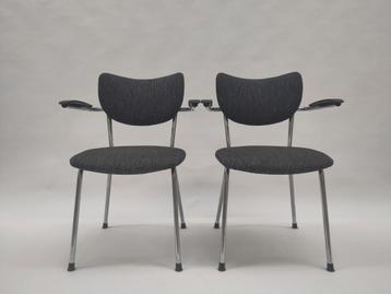 Vintage buisframe stoel Gispen de Wit 3211 eetkamerstoel  beschikbaar voor biedingen