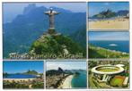Ansichtkaart	Rio de Janeiro (Brazilië)	6-luik, Verzenden, 1980 tot heden, Gelopen, Buiten Europa