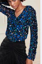 Fabienne Chapot Rufus Ruffle top/ blouse maat S *nieuw *, Kleding | Dames, Blauw, Nieuw, Ophalen of Verzenden, Fabienne Chapot