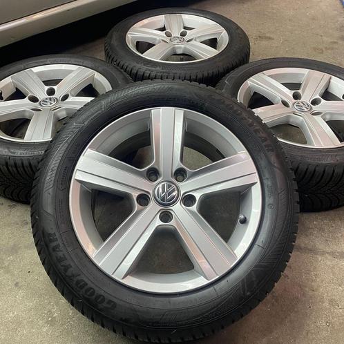 Originele 16” inch vw dover velgen goodyear all season 8.5mm, Auto-onderdelen, Banden en Velgen, Banden en Velgen, All Season