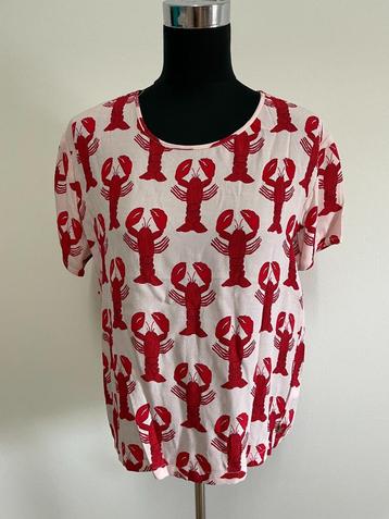 Top13 - Lichtroze Fabienne Chapot kreeftenshirt mt XS  (1) beschikbaar voor biedingen