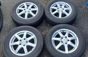 16 inch 5x114,3 winterset 215 65 16 ET 40, profiel +/-6,5mm
 beschikbaar voor biedingen