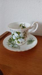 Royal Albert Trillium kop en schotel, Verzenden, Zo goed als nieuw, Overige stijlen, Kop(pen) en/of Schotel(s)