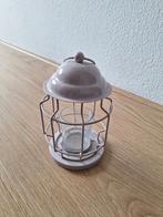 Roze lantaarn, Gebruikt, Overige kleuren, Ophalen of Verzenden, Metaal