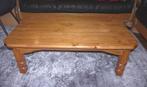 Grenen gelakte salontafel, Ophalen, Gebruikt, 100 tot 150 cm, 50 tot 100 cm