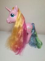 Grote Glitter Unicorn Rainbow haar My Little Pony 2005, Ophalen of Verzenden, Zo goed als nieuw