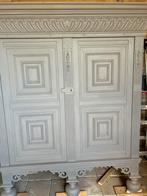 hele mooie grijze gelderse kast, Antiek en Kunst, Ophalen