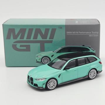 Mini GT BMW M3 Touring (G81) Mint Green beschikbaar voor biedingen