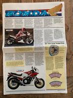 Folder krantje honda motoren jaren ‘80 8 pagina’s, Ophalen, Zo goed als nieuw, Motoren