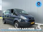 Ford Transit Custom Automaat | Rolstoelbus Zelfrijder Handsg, Auto's, Bestelauto's, Stof, Zwart, 4 cilinders, Blauw