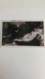 Fotokaart Venus. Blote vrouw. Museum del Prado. Kunst, Gelopen, Verzenden