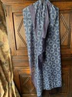 Blauw-witte-roze-rode sjaal, shawl soort cape; Gina Benotti, Ophalen of Verzenden, Zo goed als nieuw, Maat 38/40 (M), Sjaal