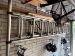 Altrex driedelige ladder 3 x 10, Doe-het-zelf en Verbouw, Ladders en Trappen, Ophalen, Gebruikt, 4 meter of meer