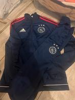 Ajax Trainingspak Maat S - Adidas, Kleding | Heren, Sportkleding, Blauw, Ophalen of Verzenden, Zo goed als nieuw, Voetbal