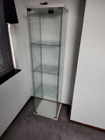 Ikea 2 glazen vitrinekastjes, Huis en Inrichting, Kasten | Vitrinekasten, Ophalen, Minder dan 50 cm, Met deur(en), 150 tot 200 cm