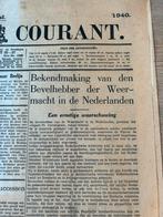 Bekendmaking bevelhebber Nederland 1940, Verzamelen, Ophalen of Verzenden, Nederland, Embleem of Badge