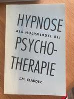Cladder. Hypnose als hulpmiddel bij psychotherapie., Zo goed als nieuw, Verzenden
