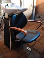 Kappers Haarwasstoel, Huis en Inrichting, Stoelen, Ophalen, Gebruikt, Zwart, Eén