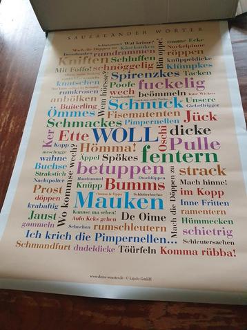 Sauerland worter poster
