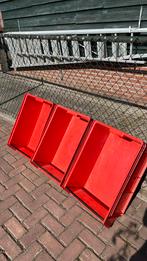 3 grote stapelbare opbergbakken, Ophalen, Zo goed als nieuw, Minder dan 35 cm