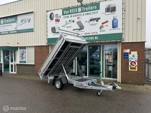 Nieuw Hapert kipper 280x160 1500kg elec rijplaatsledes, Auto diversen, Aanhangers en Bagagewagens, Nieuw