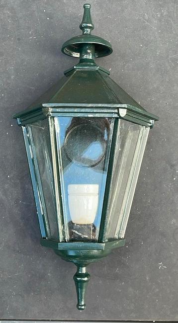 Wandlamp gietijzer groen beschikbaar voor biedingen