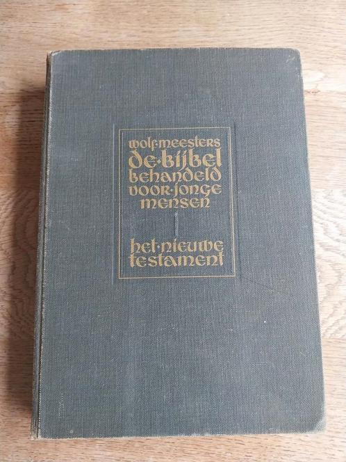 Oude Bijbel van Wolf Meesters 1944 - 1952, Antiek en Kunst, Antiek | Boeken en Bijbels, Ophalen of Verzenden