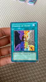 Yu-Gi-Oh! Change of Heart 1e Editie SDY-E030 Lightly Played, Verzenden, Zo goed als nieuw, Losse kaart