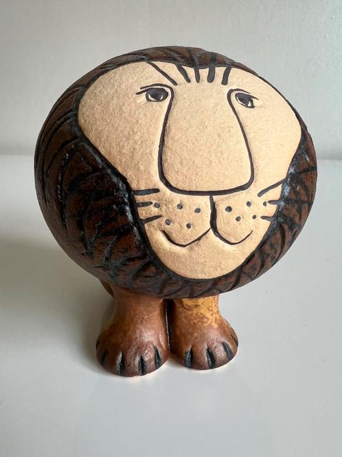 Vintage Zweeds Lisa Larson Leeuw Lejon Gemerkt, Antiek en Kunst, Kunst | Designobjecten, Ophalen of Verzenden