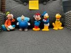 5 zgan Disney vintage Poppetjes Mickey Mouse, Pluto e.a., Ophalen, Mickey Mouse, Zo goed als nieuw, Beeldje of Figuurtje