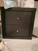 Kleine kastje met 2 lades 41x41cm, Zo goed als nieuw, 45 tot 65 cm, Hout, 55 tot 70 cm