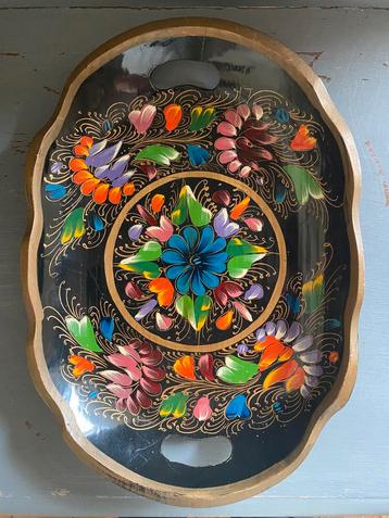Vintage Mexicaanse batea - Dienblad! beschikbaar voor biedingen