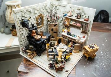 HALLOWEEN Poppenhuis miniaturen 1:12 beschikbaar voor biedingen